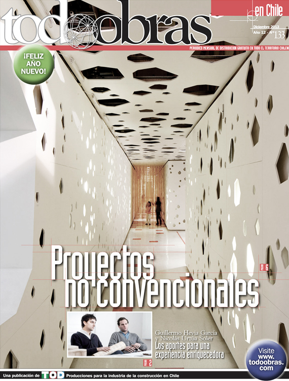 Publicación del proyecto 'Los Bosques', representado por Guillermo Hevia y Nicolás Urzúa, con colaboración de Eloy Bahamondes y Lucas Vásquez.